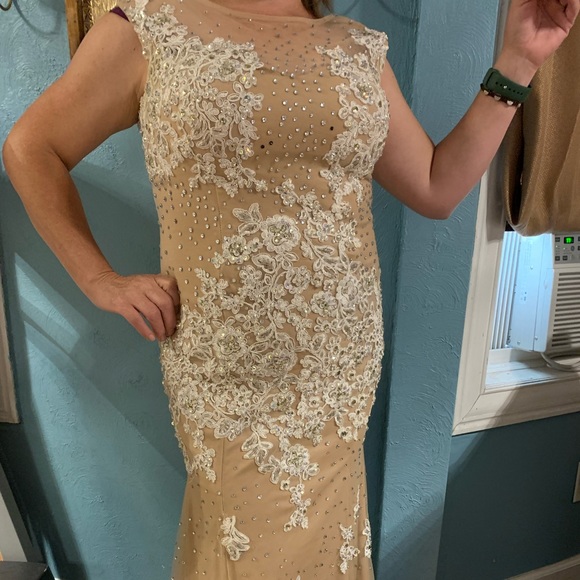 Dresses Mermaid Beige Gown Prom Dress Wedding Dress Poshmark